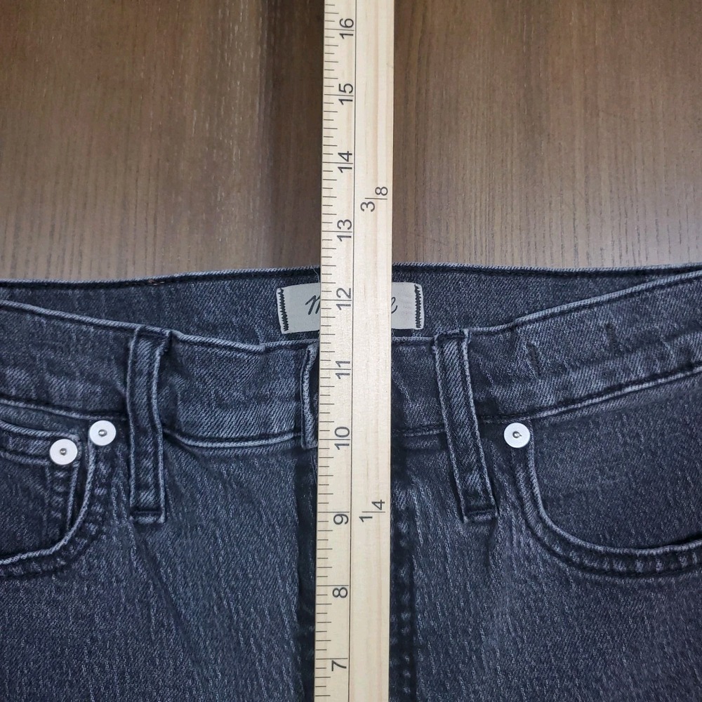 Madewell Black The Perfect Vintage Straight Jeans 27 Waist - Picture 2 of 8